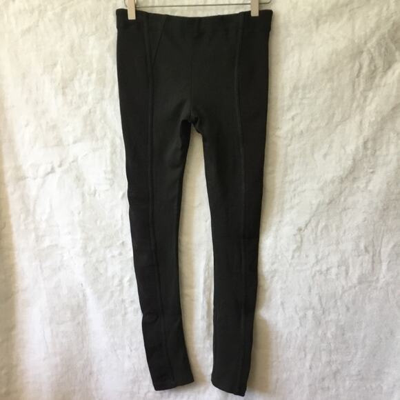 BCBGMaxAzria Deep Olive-Green Sculpting Leggings - Picture 6 of 15